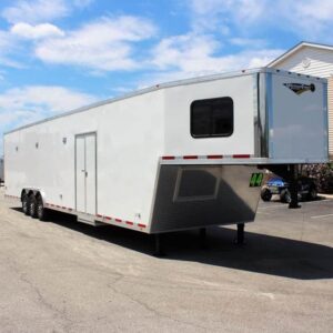 Enclosed Gooseneck Trailer  2024 44′ GN w/Big Man Bathroom #0094