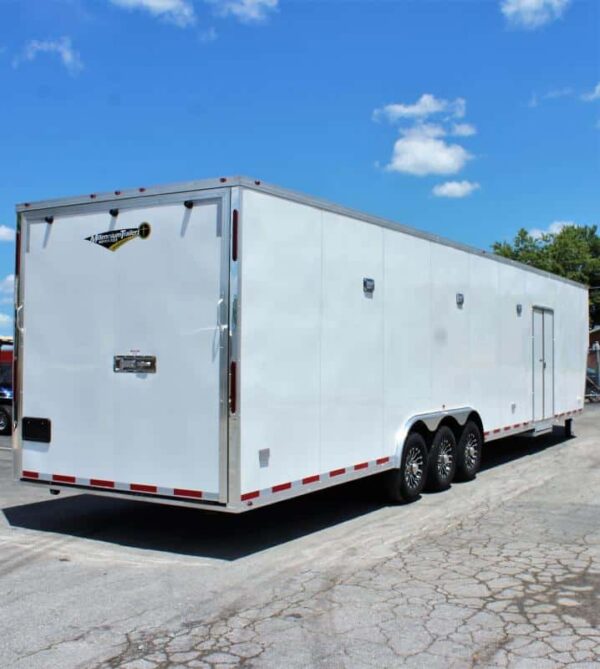 Enclosed Gooseneck Trailer  2024 44′ GN w/Big Man Bathroom #0094 - Image 10