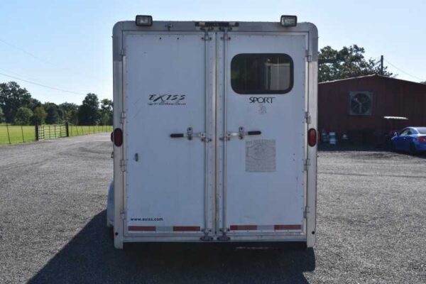 2006 Exiss 7407LQ 4 Horse Trailer with 7′ Short Wall - Image 20