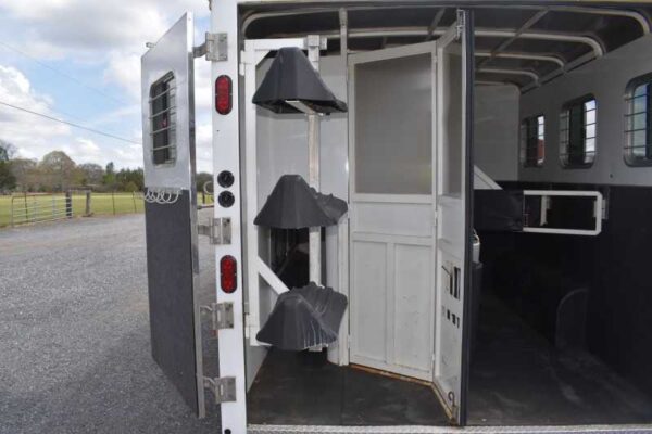 2007 American Spirit 8308LQ 3 Horse Trailer with 8′ Short Wall - Image 26
