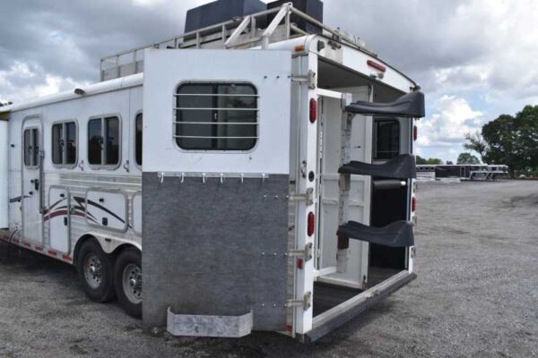 2007 American Spirit 8410GLQ 4 Horse Trailer with 10′ Short Wall - Image 30