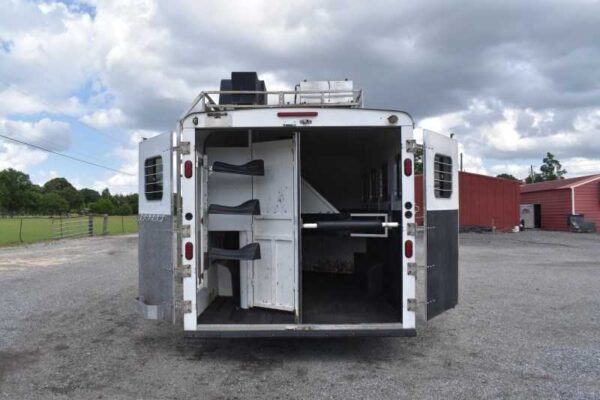 2007 American Spirit 8410GLQ 4 Horse Trailer with 10′ Short Wall - Image 29