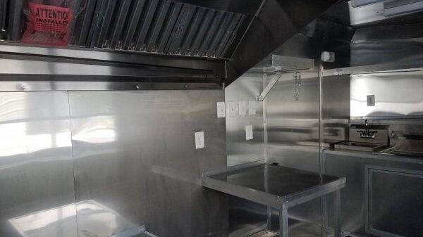 8.5' x 14' White Concession Food Trailer - Image 21