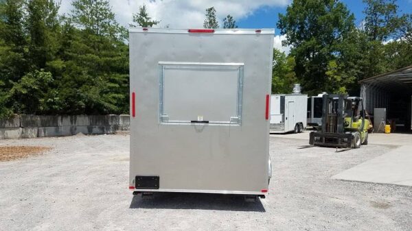 7' x 16' Arizona Beige Enclosed Custom Concession Trailer - Image 22