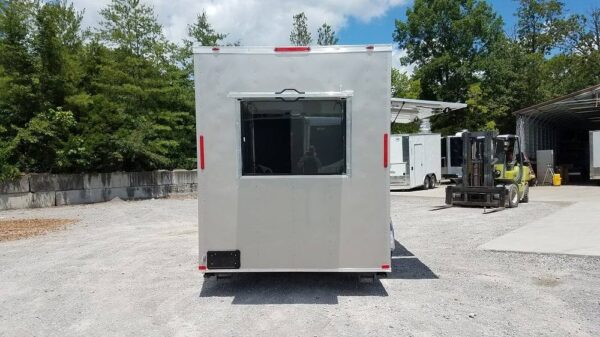 7' x 16' Arizona Beige Enclosed Custom Concession Trailer - Image 21