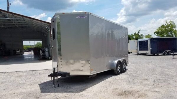 7' x 16' Arizona Beige Enclosed Custom Concession Trailer - Image 5