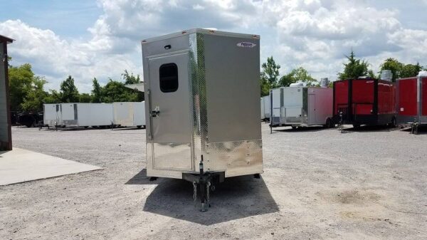 7' x 16' Arizona Beige Enclosed Custom Concession Trailer - Image 26