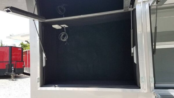 7' x 16' Arizona Beige Enclosed Custom Concession Trailer - Image 19