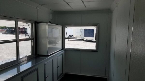 7' x 16' Arizona Beige Enclosed Custom Concession Trailer - Image 17