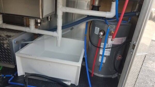 8.5' x 14' White Concession Food Trailer With Appliances - Image 17