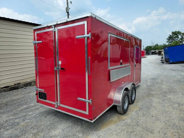 7' X 16' Flatfront Concession Trailer Food Event Catering - Image 10