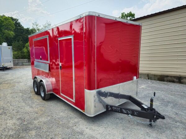 7' X 16' Flatfront Concession Trailer Food Event Catering - Image 12