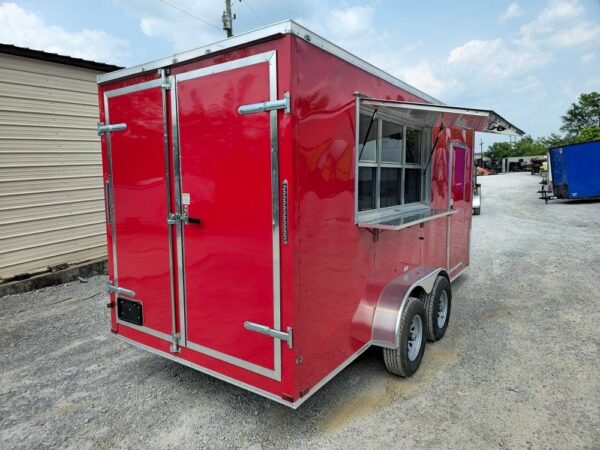 7' X 16' Flatfront Concession Trailer Food Event Catering - Image 13
