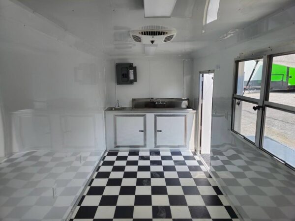 7' X 16' Flatfront Concession Trailer Food Event Catering - Image 20