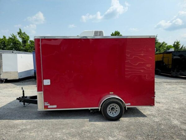 7' X 12' Flat Front Concession Trailer Food Event Catering - Image 4