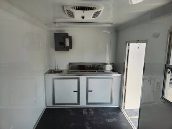 7' X 12' Flat Front Concession Trailer Food Event Catering - Image 16