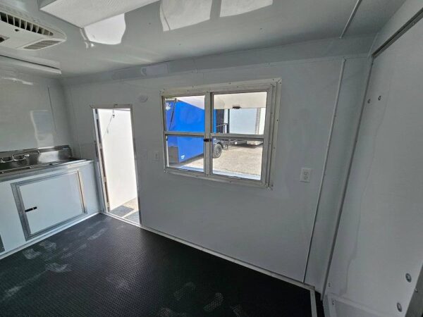7' X 12' Flat Front Concession Trailer Food Event Catering - Image 18