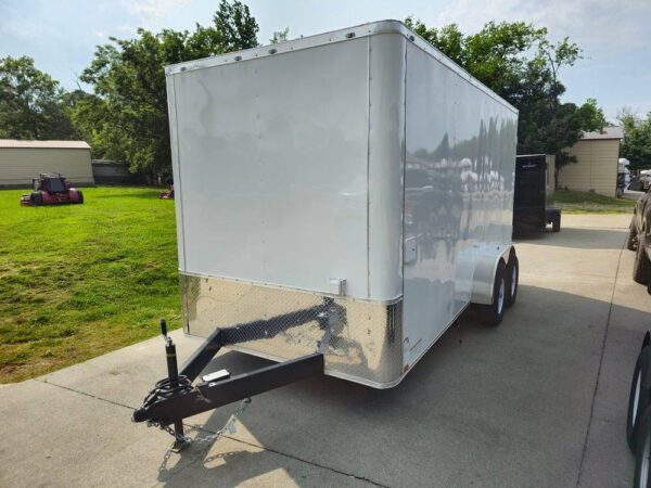 7' X 16' Flatfront Concession Trailer Food Event Catering - Image 28