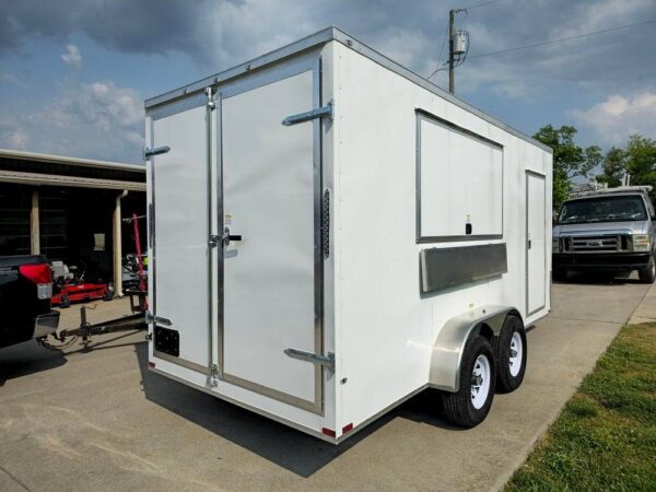 7' X 16' Flatfront Concession Trailer Food Event Catering - Image 32