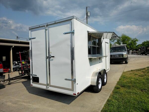 7' X 16' Flatfront Concession Trailer Food Event Catering - Image 35