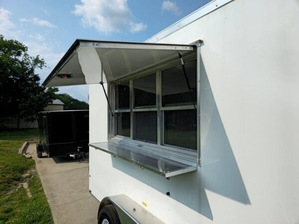 7' X 16' Flatfront Concession Trailer Food Event Catering - Image 37