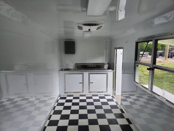 7' X 16' Flatfront Concession Trailer Food Event Catering - Image 39