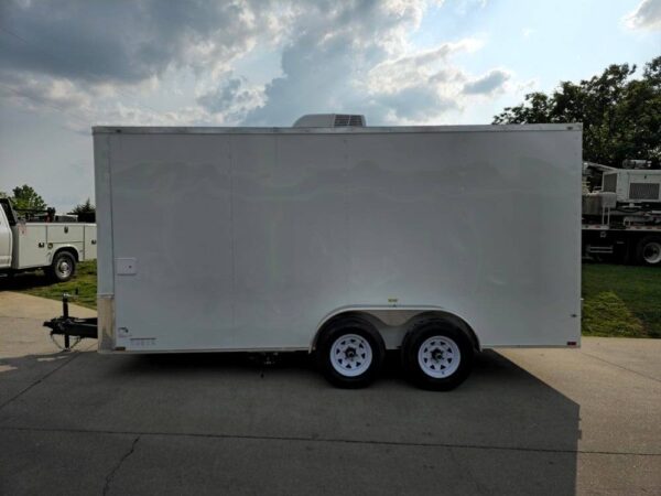 7' X 16' Flatfront Concession Trailer Food Event Catering - Image 48