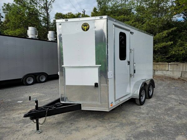 7' X 12' White Concession Trailer Food Event Catering - Image 3