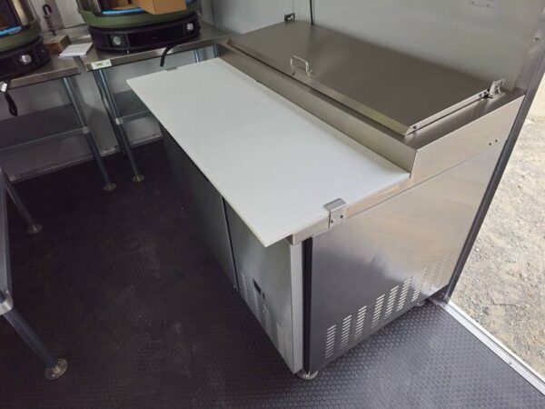 7' X 12' White Concession Trailer Food Event Catering - Image 19
