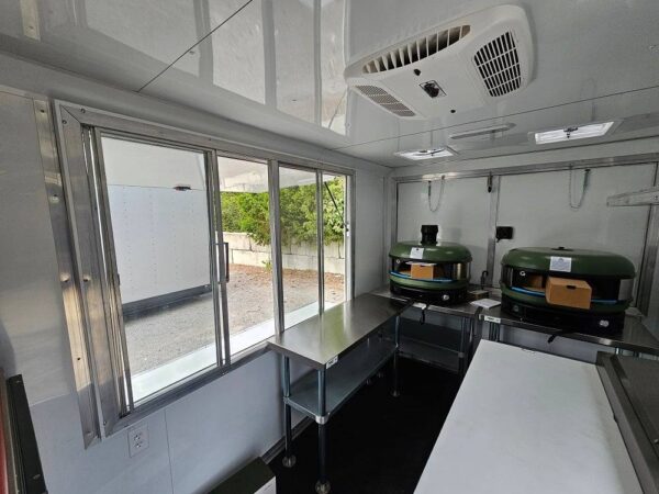 7' X 12' White Concession Trailer Food Event Catering - Image 21