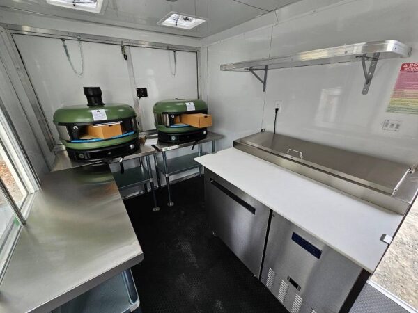 7' X 12' White Concession Trailer Food Event Catering - Image 22