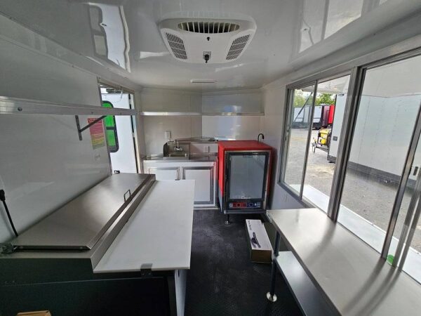 7' X 12' White Concession Trailer Food Event Catering - Image 24