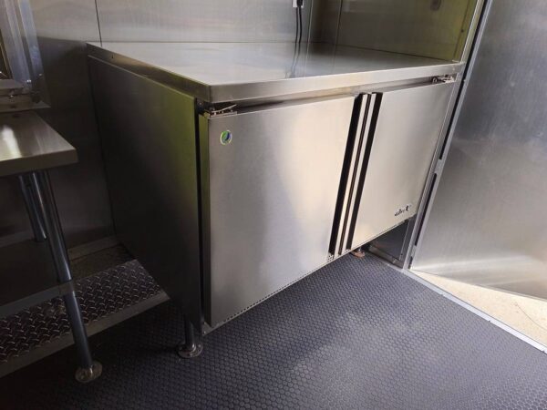 8.5' X 12' Cobalt Blue Food Event Catering Concession Trailer - Image 22