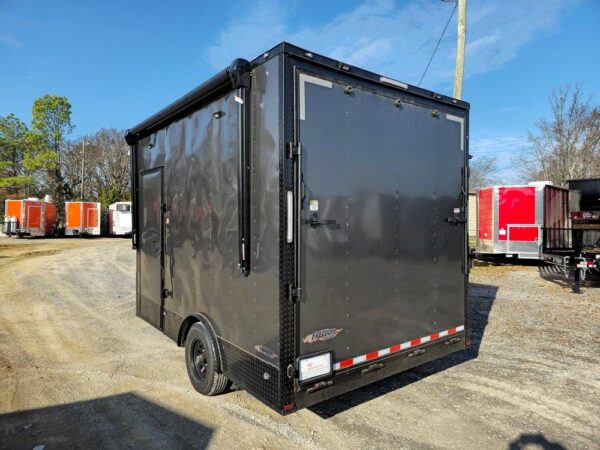 8.5' X 12' Charcoal Special Effects Enclosed Trailer - Image 6