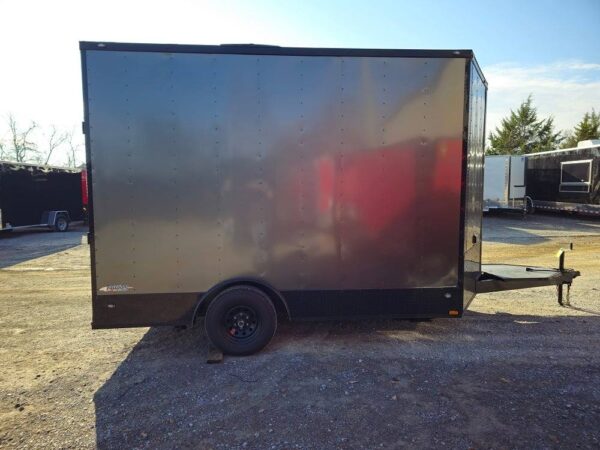 8.5' X 12' Charcoal Special Effects Enclosed Trailer - Image 9