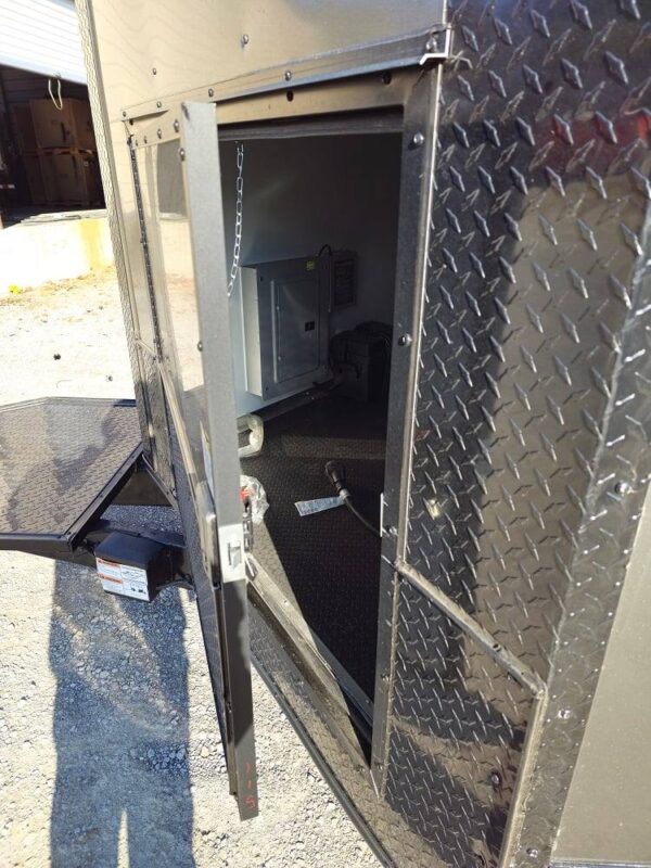 8.5' X 12' Charcoal Special Effects Enclosed Trailer - Image 11