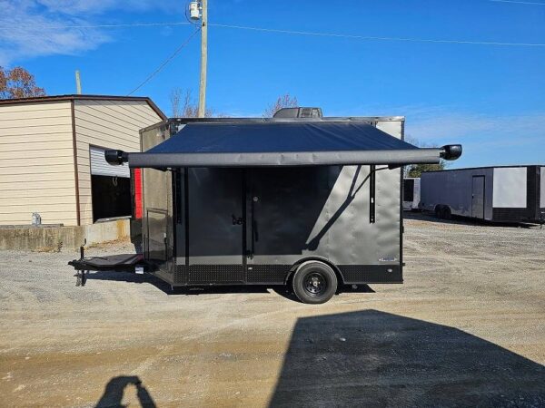 8.5' X 12' Charcoal Special Effects Enclosed Trailer - Image 17