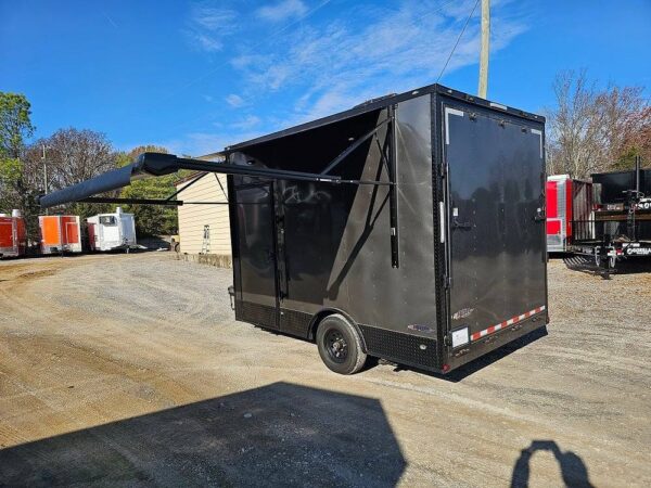 8.5' X 12' Charcoal Special Effects Enclosed Trailer - Image 18