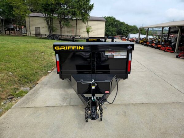 6' X 10' Hydraulic Dump Trailer With Loading Ramps GVWR 9990 - Image 3
