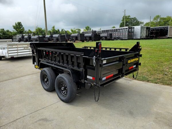 6' X 10' Hydraulic Dump Trailer With Loading Ramps GVWR 9990 - Image 6