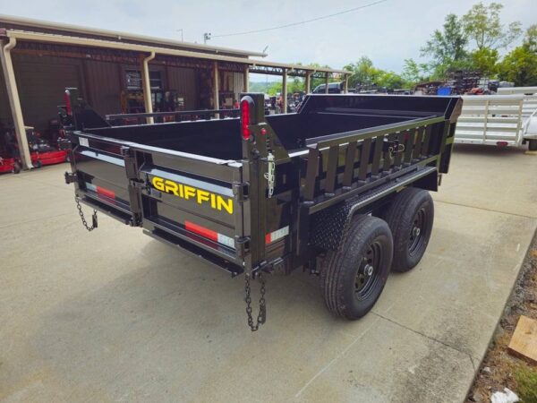 6' X 10' Hydraulic Dump Trailer With Loading Ramps GVWR 9990 - Image 8