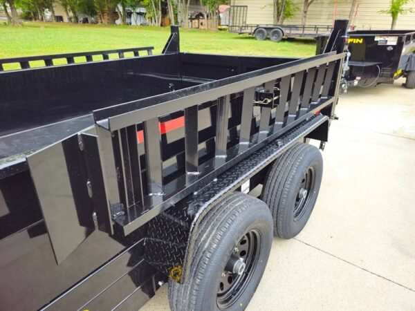 6' X 10' Hydraulic Dump Trailer With Loading Ramps GVWR 9990 - Image 16