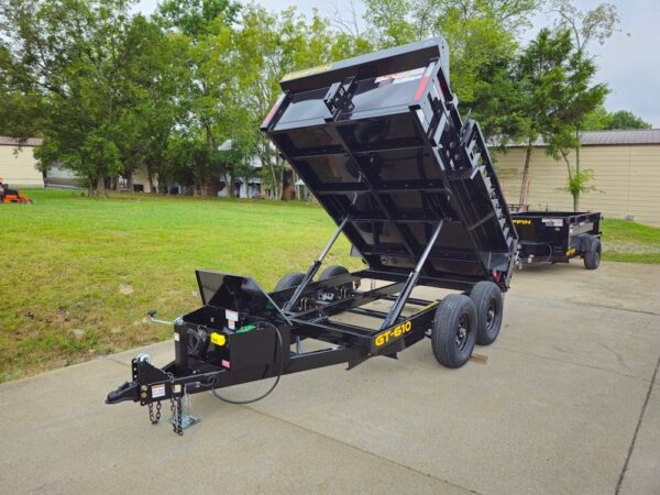 6' X 10' Hydraulic Dump Trailer With Loading Ramps GVWR 9990 - Image 21