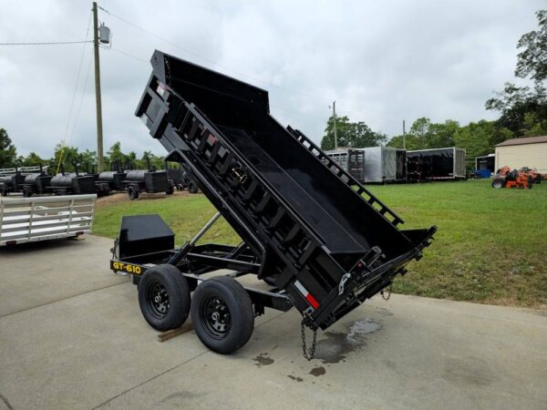 6' X 10' Hydraulic Dump Trailer With Loading Ramps GVWR 9990 - Image 23