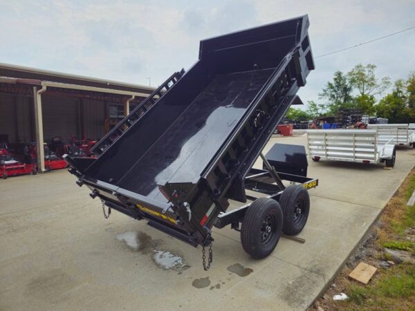 6' X 10' Hydraulic Dump Trailer With Loading Ramps GVWR 9990 - Image 25