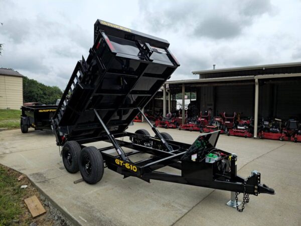 6' X 10' Hydraulic Dump Trailer With Loading Ramps GVWR 9990 - Image 27