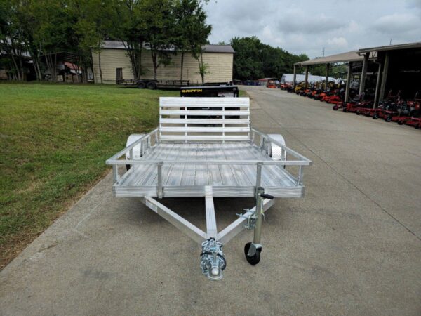 6.4' x 10' All Aluminum Utility Trailer 3500 lb Axle - Image 2