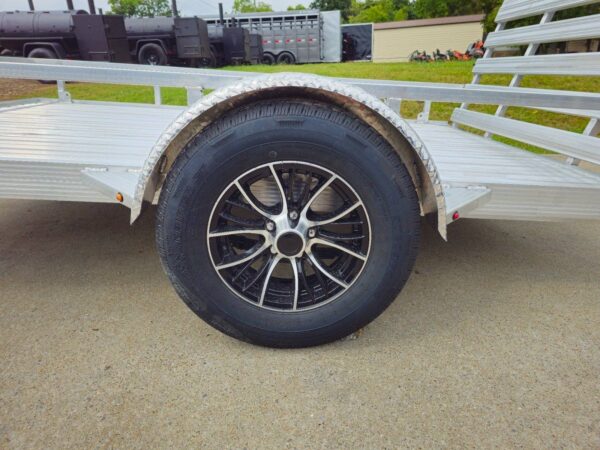 6.4' x 10' All Aluminum Utility Trailer 3500 lb Axle - Image 5