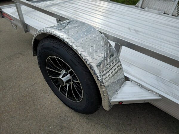 6.4' x 10' All Aluminum Utility Trailer 3500 lb Axle - Image 6