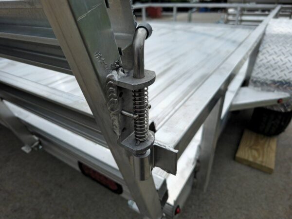 6.4' x 10' All Aluminum Utility Trailer 3500 lb Axle - Image 9